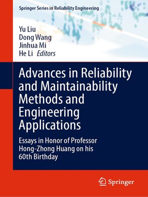 cover image of Advances in Reliability and Maintainability Methods and Engineering Applications